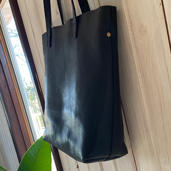Portland Leather Black tote bag - Picture 6 of 10